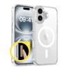 Tech-Protect Flexair Hybrid CC MagSafe Apple iPhone 16 ümbris, läbipaistev