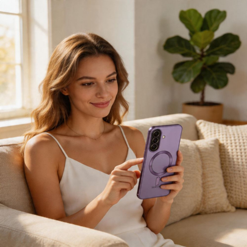 Tech-Protect MagFlex MagSafe Samsung Galaxy A37 5G ümbris, Cobalt Violet