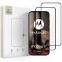 Tech-Protect Glass Fit+ Motorola Moto G67 / G77 karastatud klaas, must (2 tk)