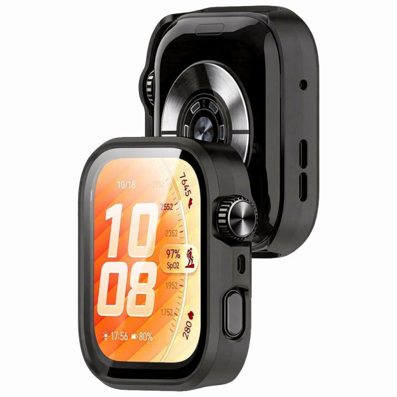 Tech-Protect Defense Huawei Watch Fit 5 Pro kaitseümbris, must