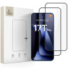 Tech-Protect Glass Fit+ karastatud klaas Xiaomi 17T Pro jaoks (2 tk), must