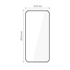 Tech-Protect Glass Fit+ karastatud klaas Xiaomi 17T Pro jaoks (2 tk), must