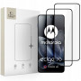 Tech-Protect Glass Fit+ karastatud klaas Motorola Edge 70 5G jaoks (2 tk), must