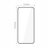 Tech-Protect Glass Fit+ karastatud klaas Motorola Edge 70 5G jaoks (2 tk), must