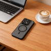 Tech-Protect Magmat MagSafe ümbris Motorola Edge 70 Pro 5G jaoks, mattmust