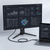 Tech-Protect UltraBoost HDMI 2.1 kaabel THP5553, 4K 120Hz, 8K 60Hz, 100 cm, must