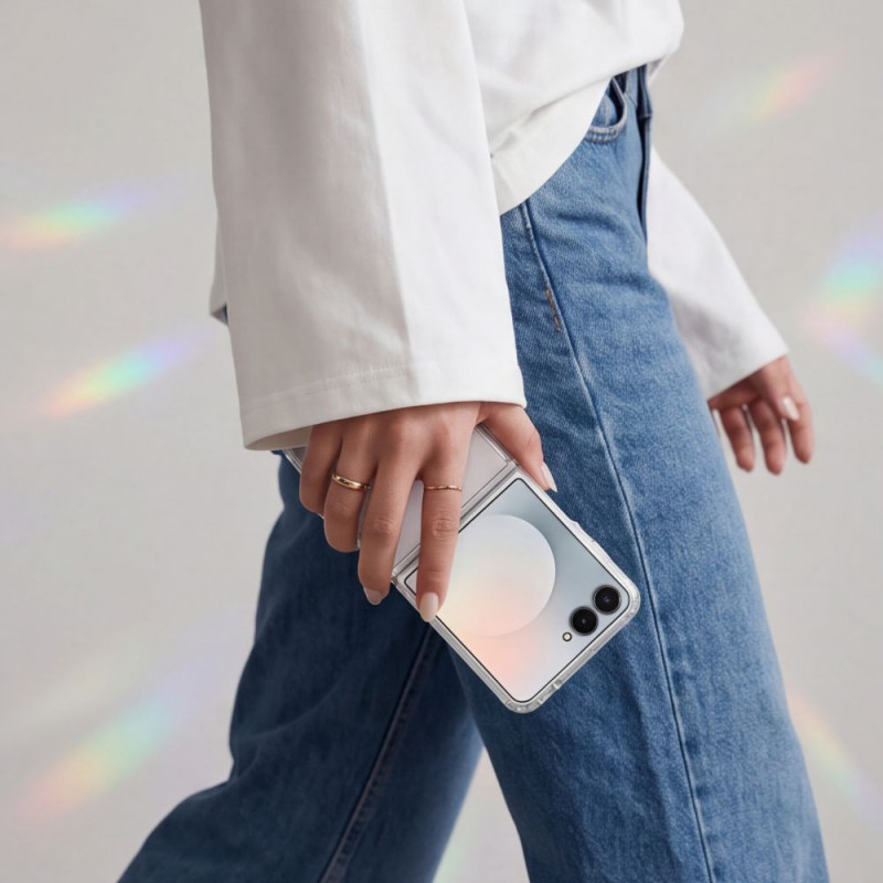 Tech-Protect FlexAir Hybrid kaitseümbris Samsung Galaxy Z Flip 8 jaoks, läbipaistev