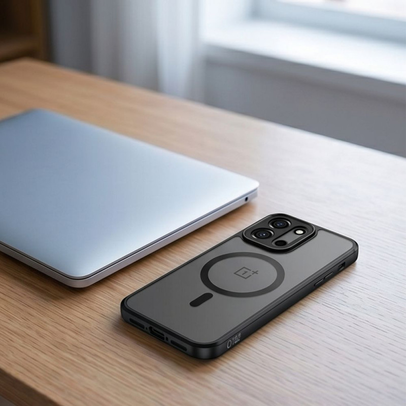 Tech-Protect Magmat MagSafe ümbris OnePlus Nord 6 jaoks, mattmust