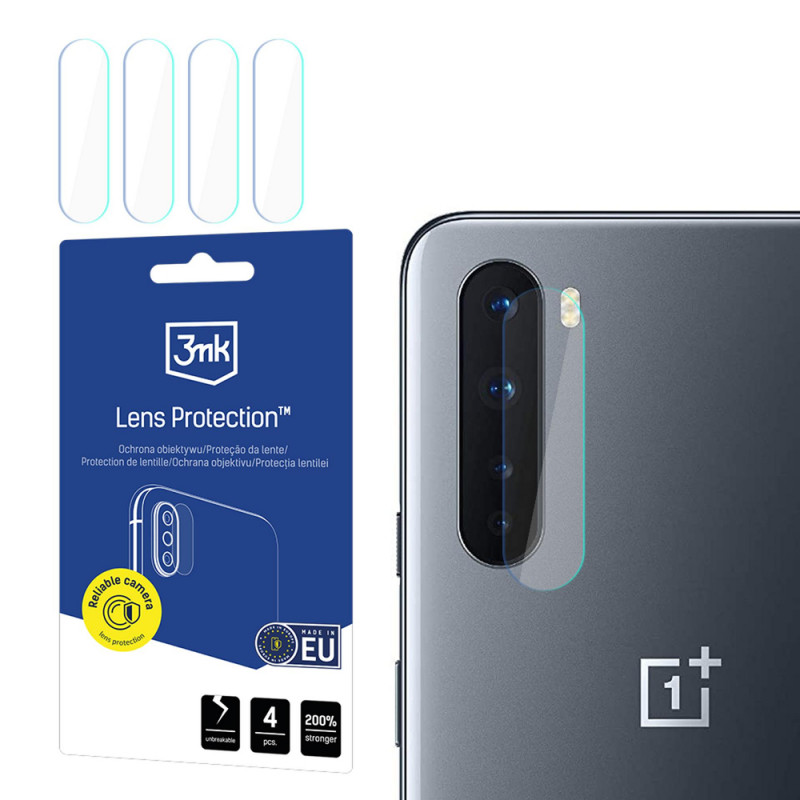 3MK Lens Protection OnePlus Nord kaamera objektiivi kaitse (4 tk), 3MK165