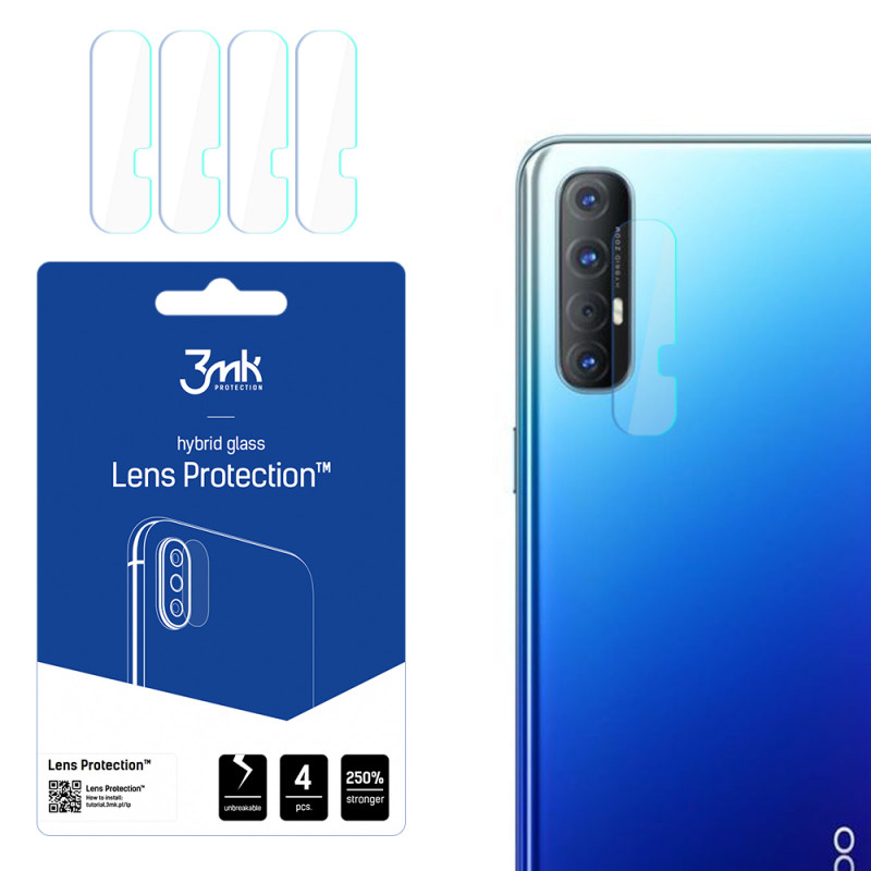 3MK Lens Protection Oppo Reno 3 Pro kaamerakaitse (4 tk), 3MK1517