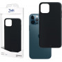 3MK Matt Case Apple iPhone 12/12 Pro nutitelefoni ümbris, must