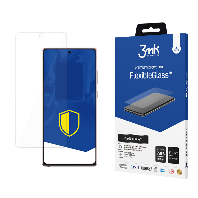 3MK FlexibleGlass Samsung Galaxy Note 20 hübriidklaasist ekraanikaitse