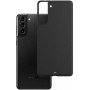 3MK Matt Case kaitsekate Samsung Galaxy S21+ Plus 5G jaoks, must