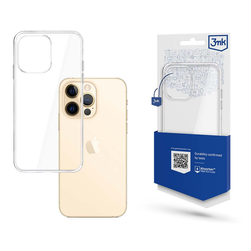 3MK Clear Case Apple iPhone 13 Pro jaoks (3MK3327), läbipaistev