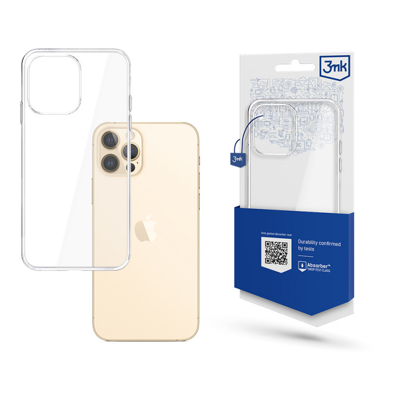 3MK Clear Case Apple iPhone 13 Pro Max jaoks, läbipaistev