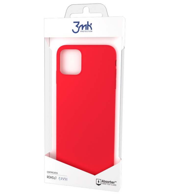 3MK Matt Case Apple iPhone 13 jaoks (3MK3394STR), maasikapunane