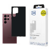 3MK Matt Case kaitsekate Samsung Galaxy S22 Ultra jaoks (3MK3448BLK), must