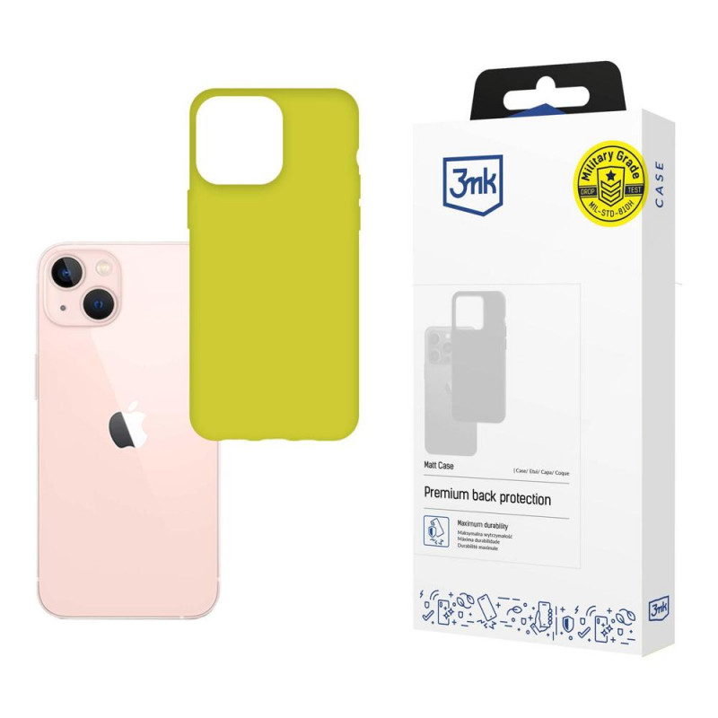 3MK Matt Case Apple iPhone 14 telefonikate, laimiroheline