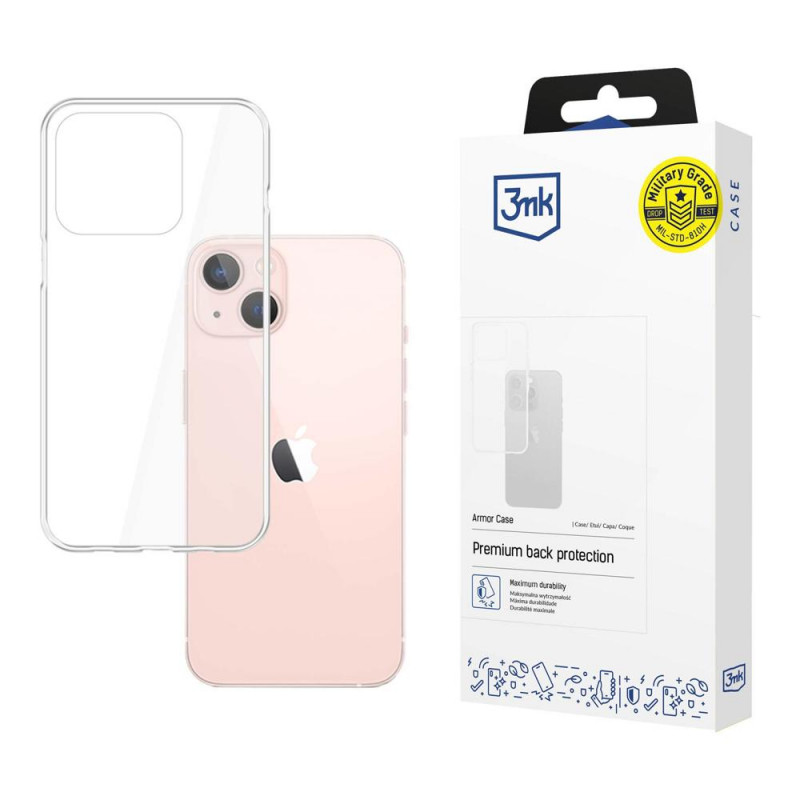 3MK Armor Case Apple iPhone 14 Plus / 15 Plus jaoks, läbipaistev