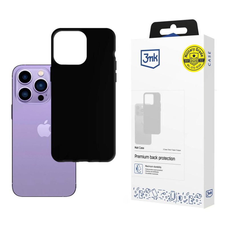 3MK Matt Case 3MK4039 Apple iPhone 14 Pro jaoks, must