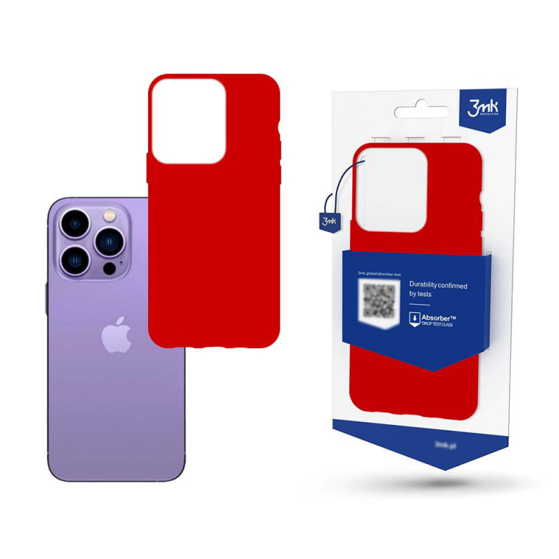 3MK Matt Case 3MK4050 Apple iPhone 14 Pro Max jaoks, punane