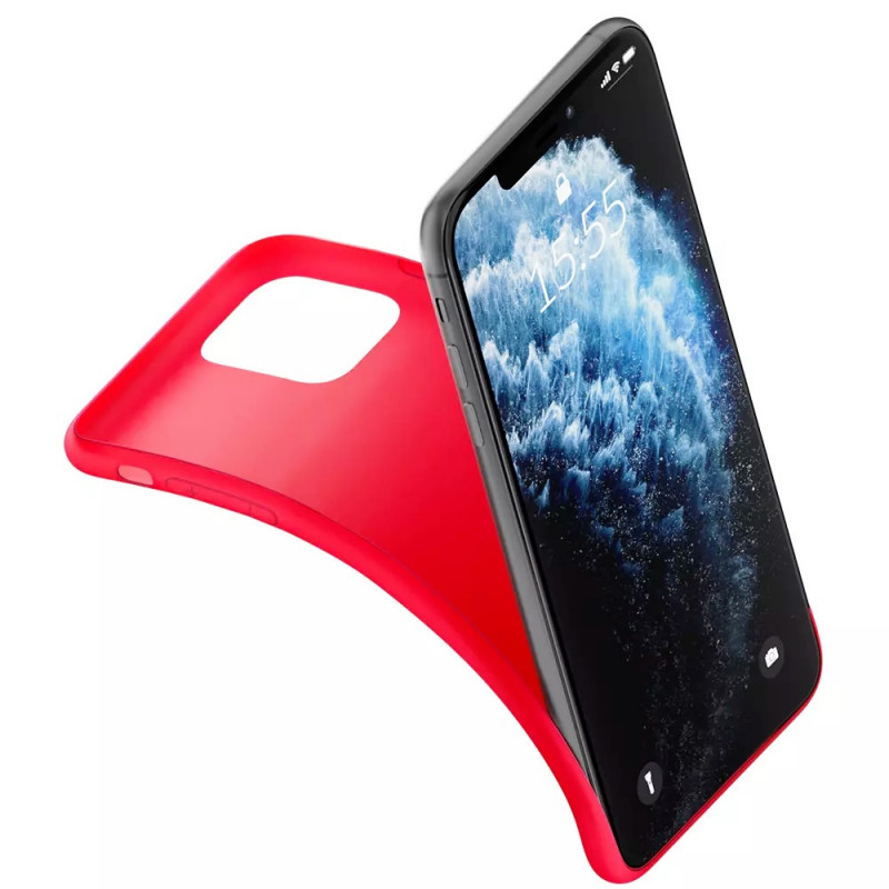 3MK Matt Case 3MK4050 Apple iPhone 14 Pro Max jaoks, punane