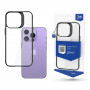 3MK Satin Armor Case+ kaitsekott Apple iPhone 14 Pro Max-le, must