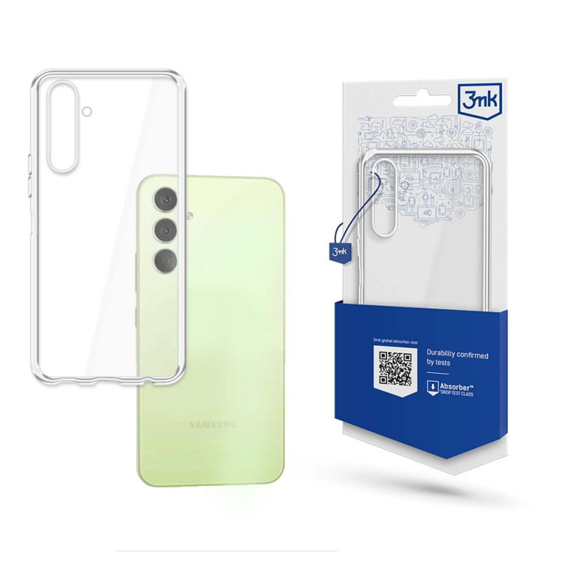 3MK Clear Case ümbris Samsung Galaxy A14 5G jaoks, läbipaistev