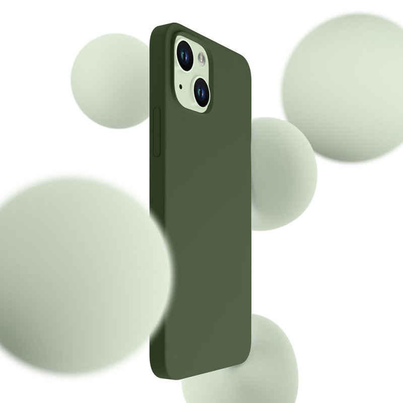 3MK Hardy Case MagSafe Apple iPhone 15 Plus / 14 Plus jaoks, alpine green