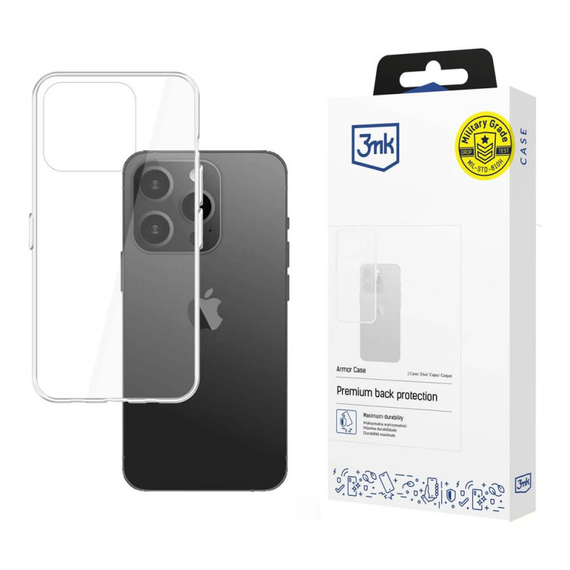 3MK Armor Case kaitsekate Apple iPhone 15 Pro Max jaoks