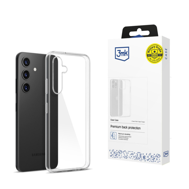 3MK Clear Case 3MK15856 Samsung Galaxy S24 jaoks, läbipaistev