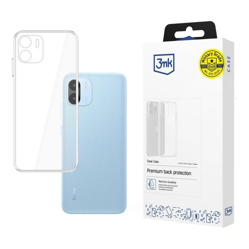 3MK Clear Case for Xiaomi Redmi A2, läbipaistev
