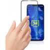 3MK HardGlass Max Lite karastatud klaasist ekraanikaitse Samsung Galaxy M15 5G jaoks, must