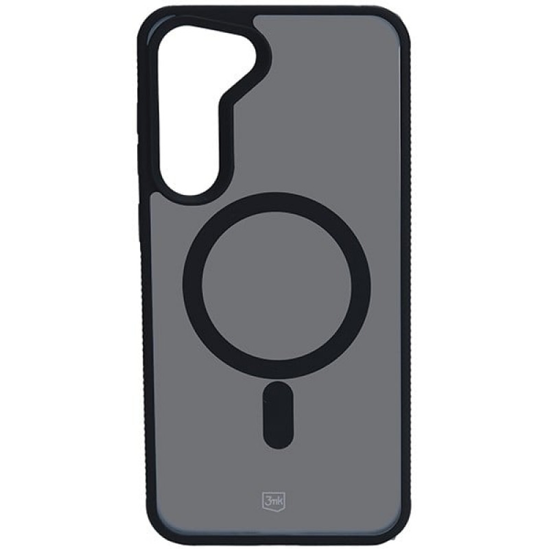 3MK Smoke MagCase MagSafe'iga Samsung Galaxy S24 jaoks, poolläbipaistev