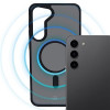 3MK Smoke MagCase MagSafe'iga Samsung Galaxy S24 jaoks, poolläbipaistev
