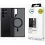 3MK Smoke MagCase MagSafe'iga Samsung Galaxy S22 Ultra 5G-le, poolläbipaistev