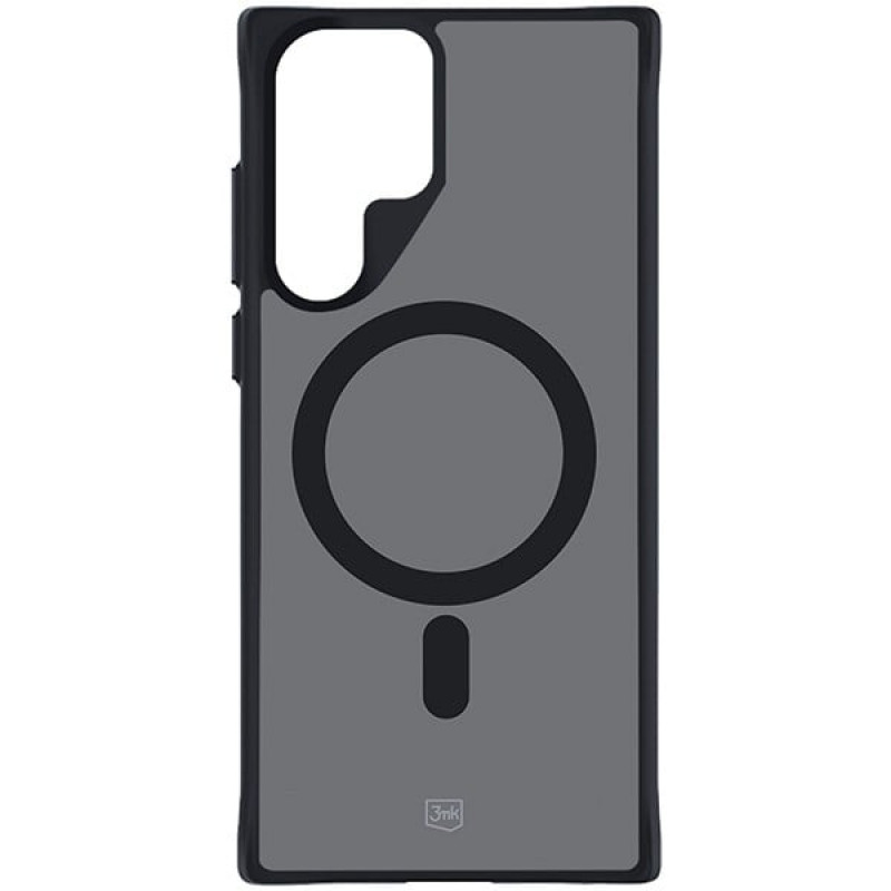 3MK Smoke MagCase MagSafe'iga Samsung Galaxy S22 Ultra 5G-le, poolläbipaistev