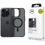 3MK Smoke MagCase MagSafe'iga Apple iPhone 15 Pro jaoks, poolläbipaistev