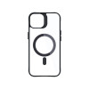 3MK Satin Armor MagCase MagSafe'iga Apple iPhone 15 Plus'ile, läbipaistev musta raamiga (156080-0)
