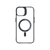3MK Satin Armor MagCase MagSafe'iga Apple iPhone 13 / 14 jaoks, läbipaistev musta raamiga (156075-0)