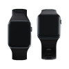 3mk silikoonist kellarihm Apple Watch 38/40/41 mm jaoks, must