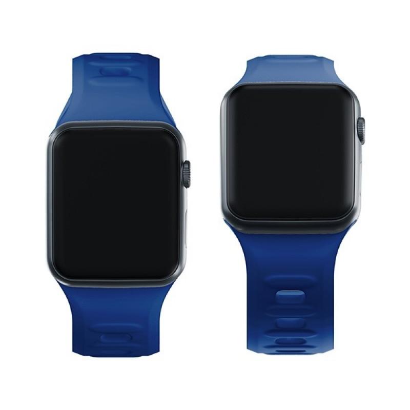 3mk silikoonist kellarihm Apple Watch 38/40/41 mm, sinine