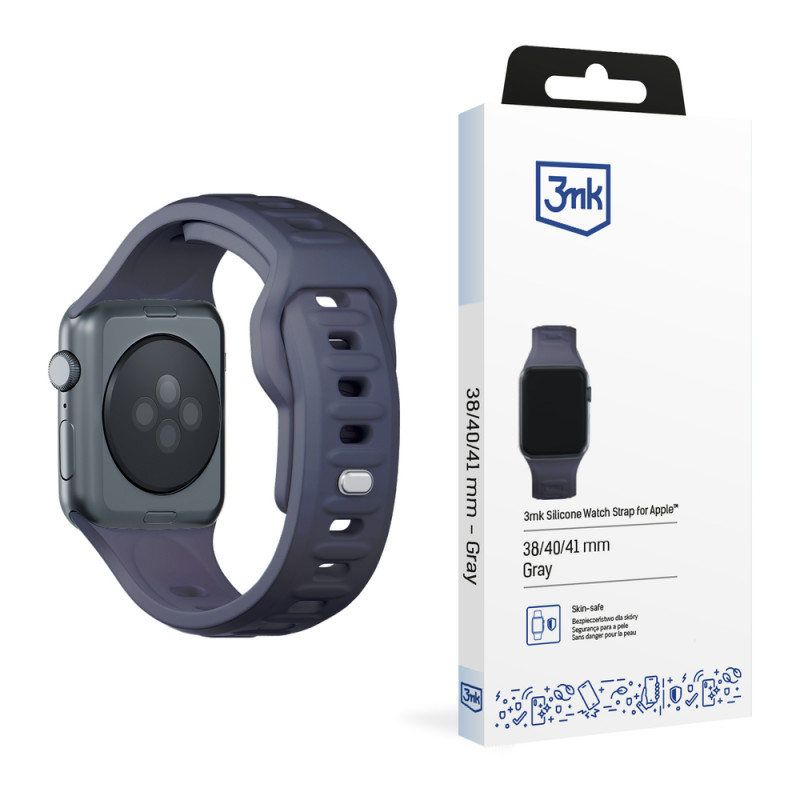 3mk silikoonist kellarihm Apple Watchile 38/40/41 mm, hall