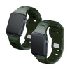 3mk silikoonist kellarihm Apple Watchile 38/40/41 mm, tumeroheline
