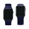 3mk silikoonist kellarihm Apple Watch'ile 38/40/41 mm, ookeanisinise