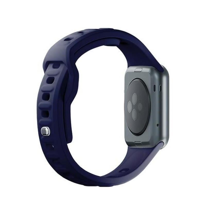 3mk silikoonist kellarihm Apple Watch'ile 38/40/41 mm, ookeanisinise