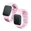3mk silikoonist kellarihm Apple Watchile 38/40/41 mm, puudriroosa