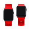 3mk silikoonist kellarihm Apple Watch'ile 38/40/41 mm, punane