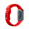 3mk silikoonist kellarihm Apple Watch'ile 38/40/41 mm, punane