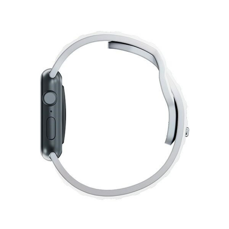 3mk silikoonist kellarihm Apple Watchile 38/40/41 mm, valge